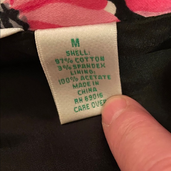 Laura Ashley Pink Floral Full Zip Jacket Size Medium - Picture 9 of 9